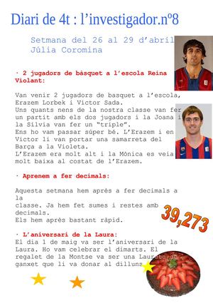 nº8diari de  4t julia