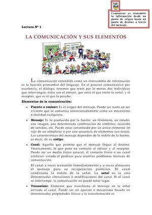 Lectura Nº 1