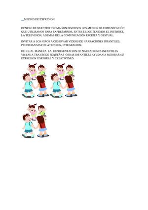 MEDIOS DE EXPRESION