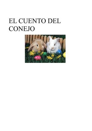 CUENTO DEL CONEJO JUAN FCO.