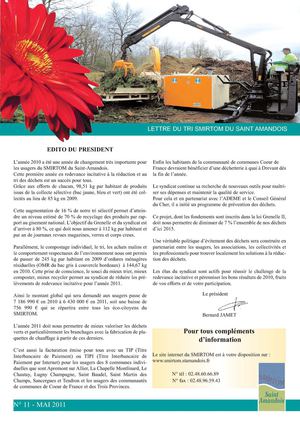 La lettre du Tri - Smirtom St Amandois