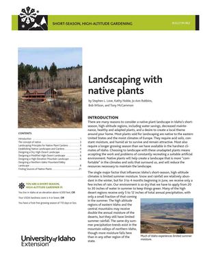 ID: Landscaping with native plants
