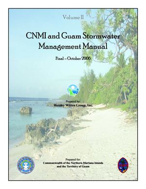 Guam: Stormwater Management Manual