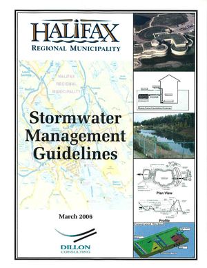 Canada: Halifax: Stormwater Management Guidelines