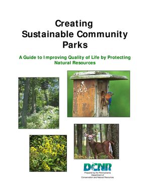 PA: Creating Sustainable Community Parks
