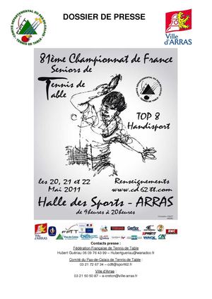 Dossier Presse du 81ème Championnat de france Seniors