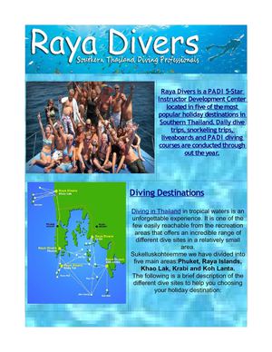 Diving in Thailand