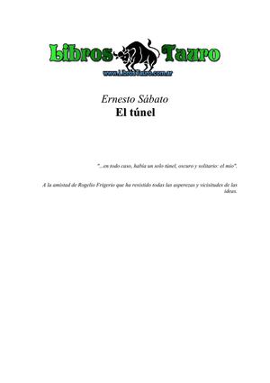 EL TÚNEL
