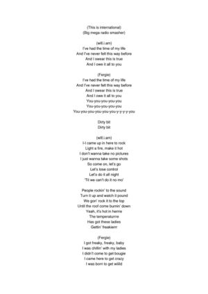 The time