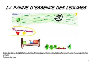 La panne d'essence des légumes - CE2 de l'Ecole de Courbieu à Castelsarrasin