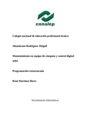 diferencia entre procedimiento y funcion (informatica)