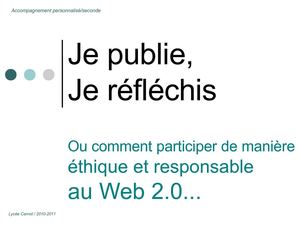 gerer sa presence numerique sur le web
