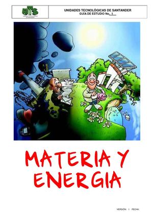 MATERIA Y ENERGIA