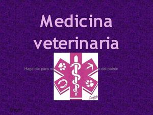medicina veterinaria 