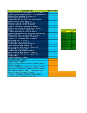 funciones y condicionales