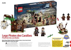Lego Pirates des Caraïbes : Prisonnier des cannibales 