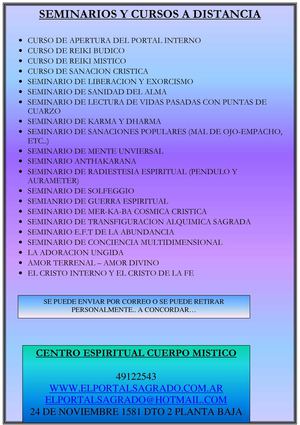 CENTRO ESPIRITUAL CUERPO MISTICO DE CRISTO