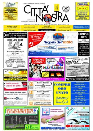 Città Nostra Pordenone del 12.05.2011 n. 1277