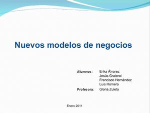 Modelos de Negocios