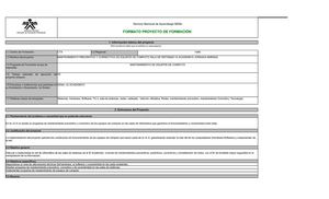 proyecto formativo de sena