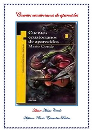 Cuentos ecuatorianos de aparecidos- Vicky Villavicencio