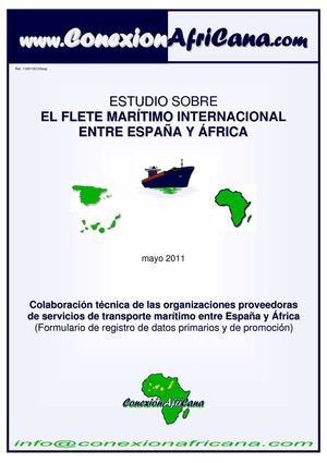 llamada a colaboración técnica de proveedoras de servicio de transporte marítimo (Shipping) Espana Africa