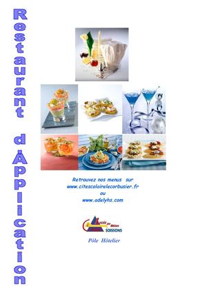 Menus du troisième trimestre