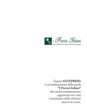 Anteprima Guida i Fioristi Italiani