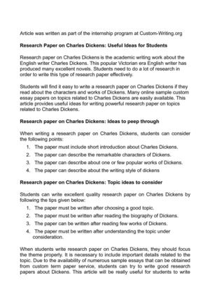 Custom writing org research papers examples