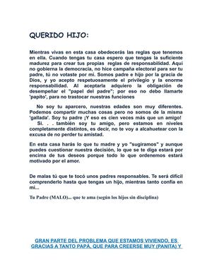 PADRES MALOS