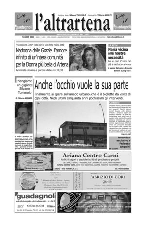 L'Altrartena, maggio 2011