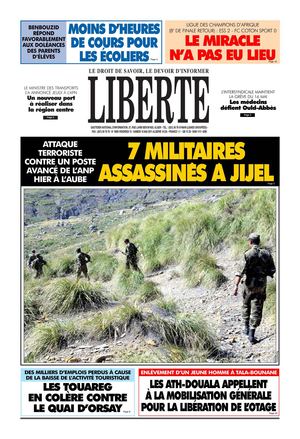 LIBERTE ALGERIE (liberte-algerie.com) du 14 Mai 2011