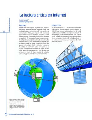 Lectura Crítica en Internet