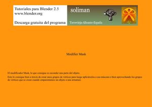 Blender - Mask
