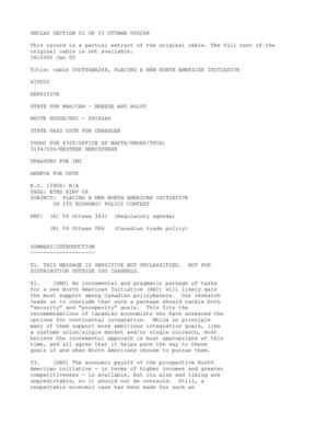 Wikileaks Cable Confirms North American Union In The Works