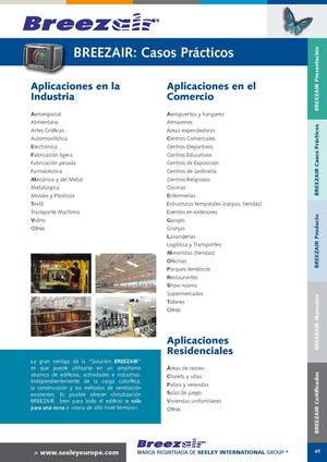 Evaporativos Breezair: Casos prácticos by Termigo microclimas