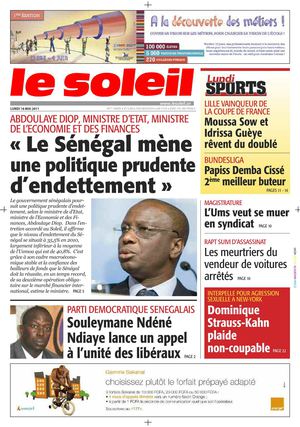 Edition du 16 Mai 2011