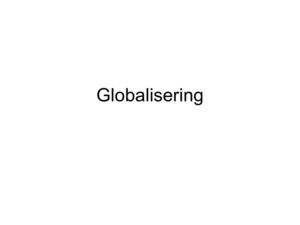 Globalisering