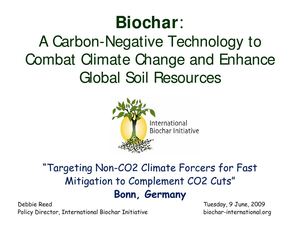 Ohio Biochar Demonstration Project