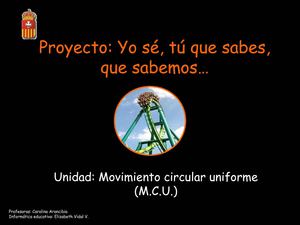 Proyecto: Mapa conceptual