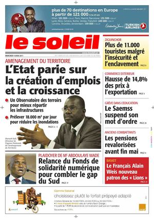 Edition du 18 Mai 2011