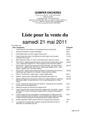 liste 210511