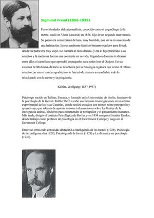 personajes destacados en la psicologia