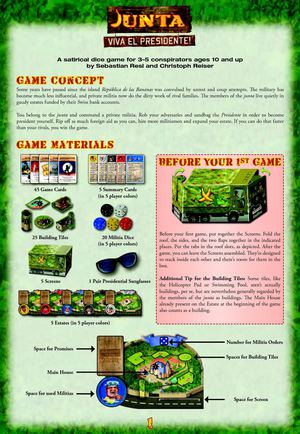 Junta Viva El Presidente - US