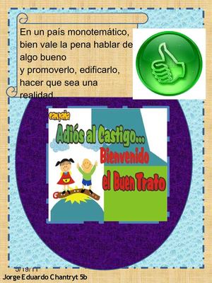 afiche del buen trato