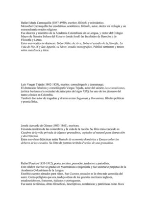 personajes de literatura