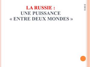 La Russie