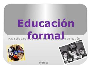 educacion formal