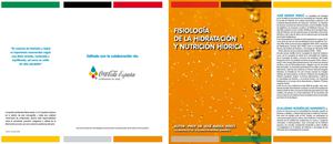 Fisiología de la Hidratación y Nutrición Hídrica