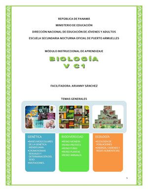 BIOLOGÍA 5 PARTE 1